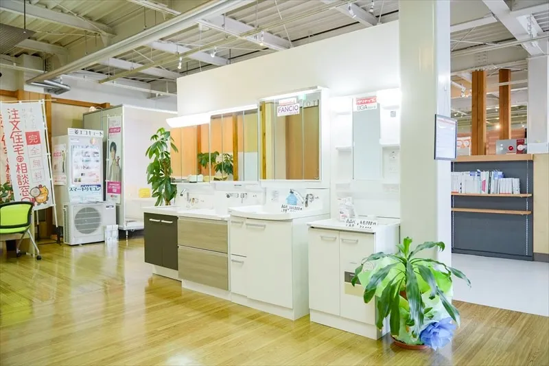 洗面化粧台コーナー①